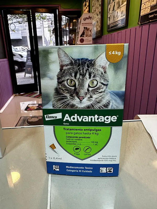 Advantage menor a 4 kg